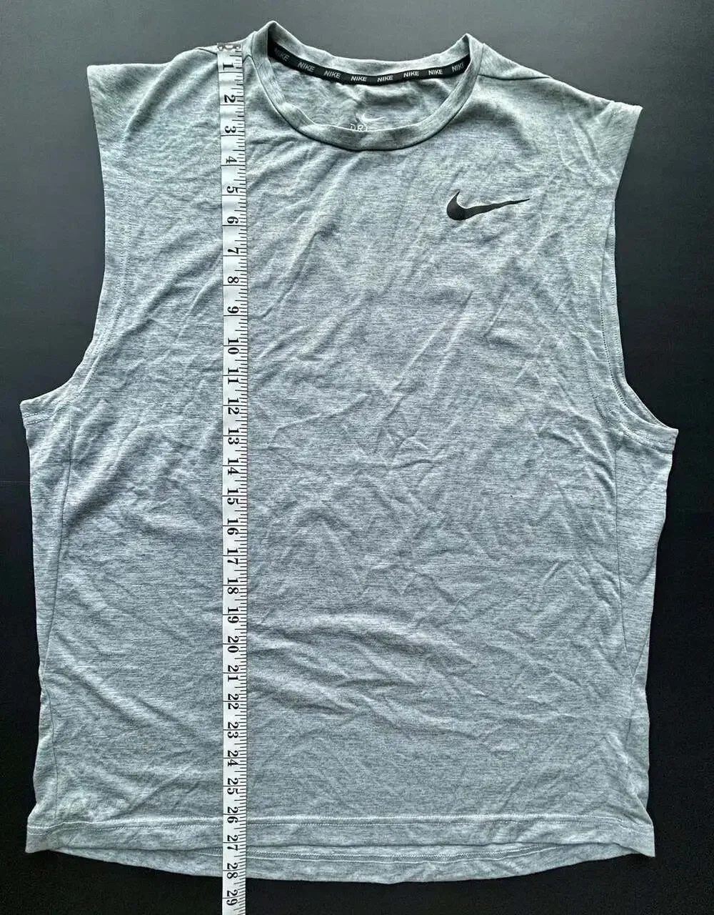 Nike Dri-Fit Training Tank Size Large Grey